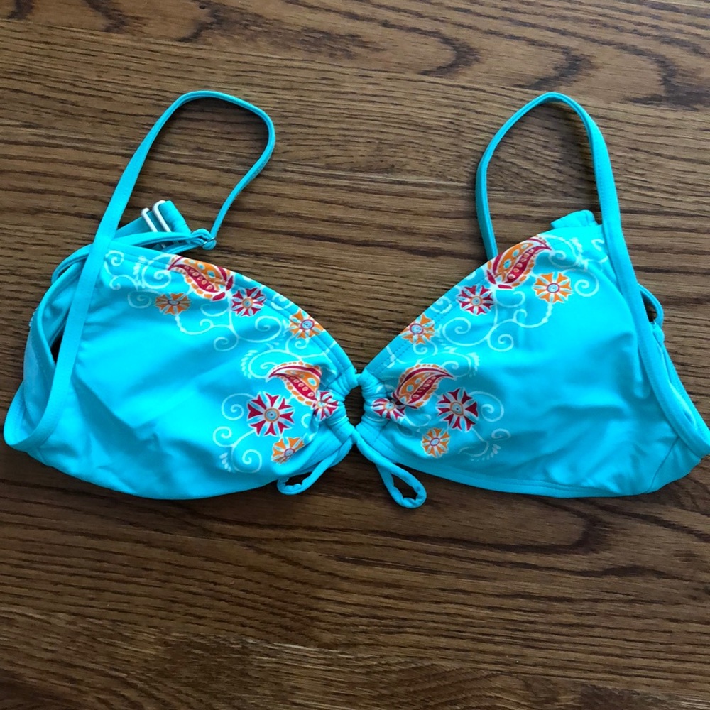 ATHLETA Dragonfly Scrunch Bikini Top